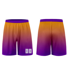 Benutzerdefinierte Orange Lila Trikots für Männer Frauen Personalisierte Fußball Uniformen für Erwachsene und Kind