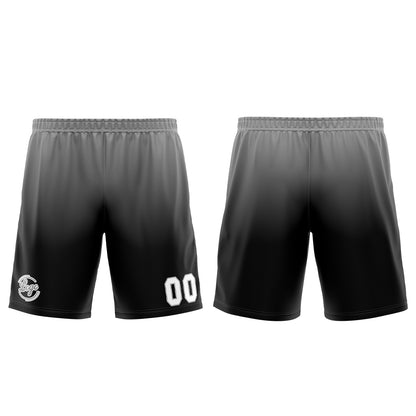 Benutzerdefinierter Schwarz Grau Basketball Jersey Uniform Anzug gedruckt Ihr Logo Name Nummer