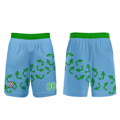 Benutzerdefinierte Himmel  Blau Trikots für Männer Frauen Personalisierte Fußball Uniformen für Erwachsene und Kind