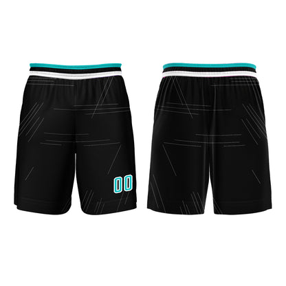 Benutzerdefinierter Blau Basketball Jersey Uniform Anzug gedruckt Ihr Logo Name Nummer