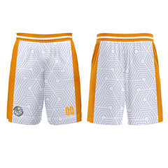 Kundenspezifisches Orange Basketball Fußball Schießen langes T-Shirt für Erwachsene und Kinder