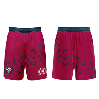 Benutzerdefinierte Rose Rot Trikots für Männer Frauen Personalisierte Fußball Uniformen für Erwachsene und Kind