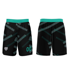 Benutzerdefinierte Schwarz Dunkelgrün Fußball Trikots für Männer Frauen Personalisierte Fußball Uniformen für Erwachsene und Kind