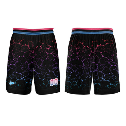 Benutzerdefinierter Rosa  Basketball Jersey Uniform Anzug gedruckt Ihr Logo Name Nummer