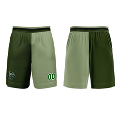 Benutzerdefinierter Olive Grün Basketball Jersey Uniform Anzug gedruckt Ihr Logo Name Nummer