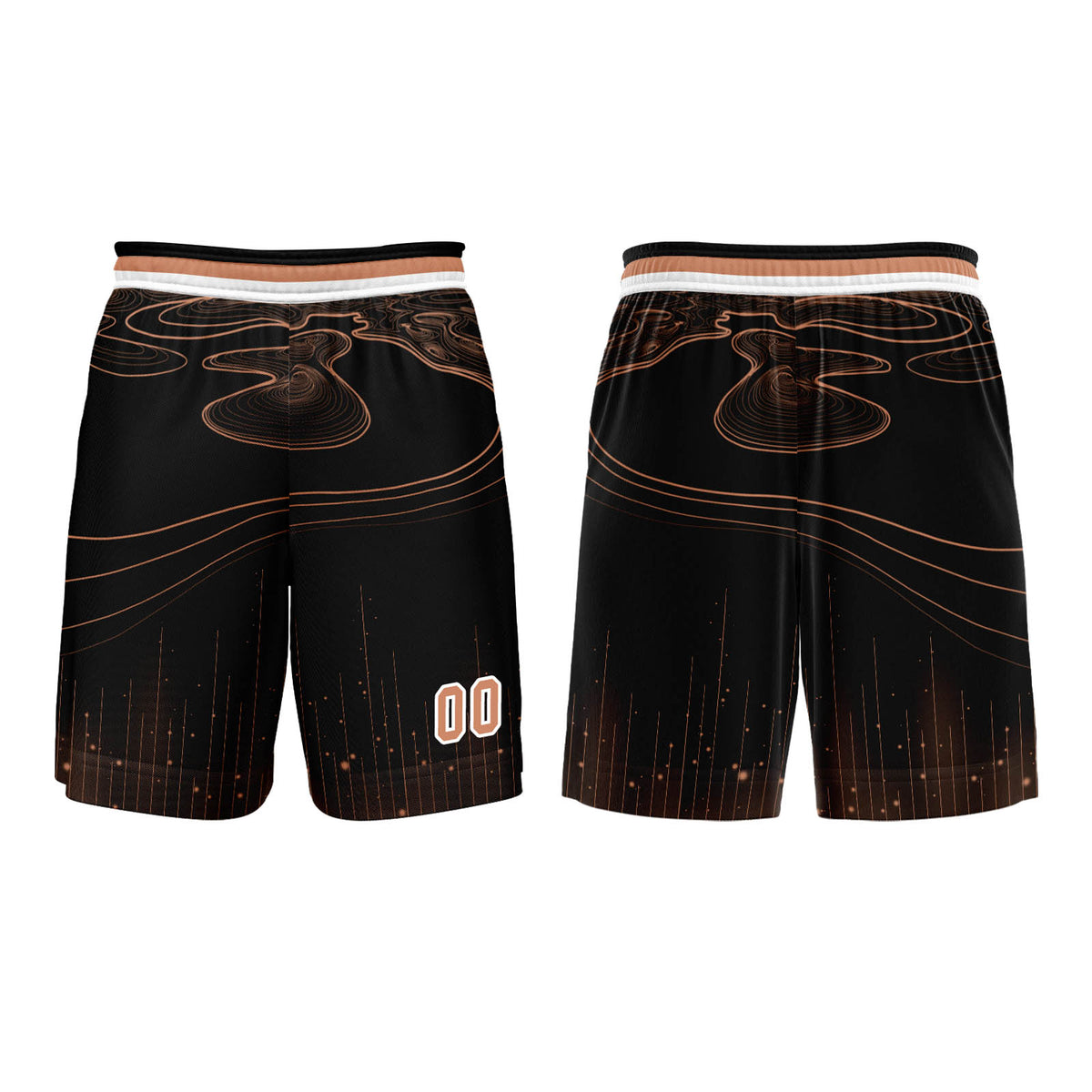 Benutzerdefinierter Orange Basketball Jersey Uniform Anzug gedruckt Ihr Logo Name Nummer