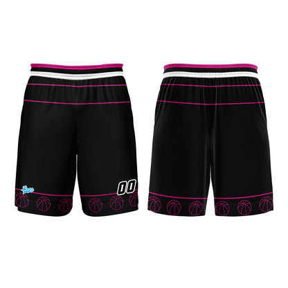 Benutzerdefinierter Weiß Rose Basketball Jersey Uniform Anzug gedruckt Ihr Logo Name Nummer