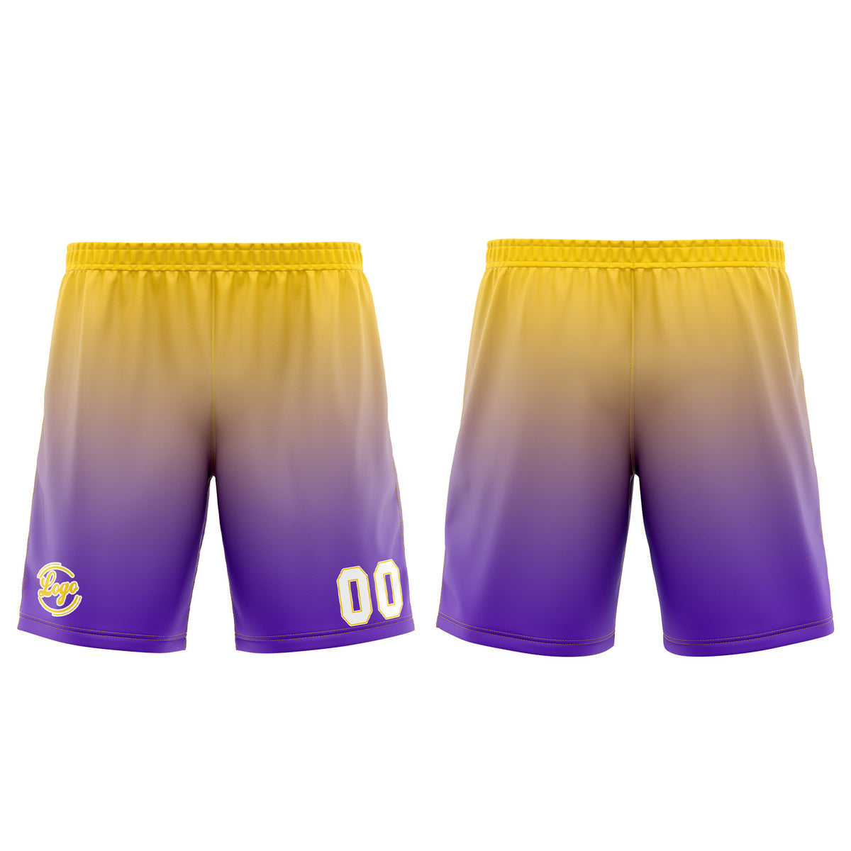 Benutzerdefinierter Lila Gelb Basketball Jersey Uniform Anzug gedruckt Ihr Logo Name Nummer