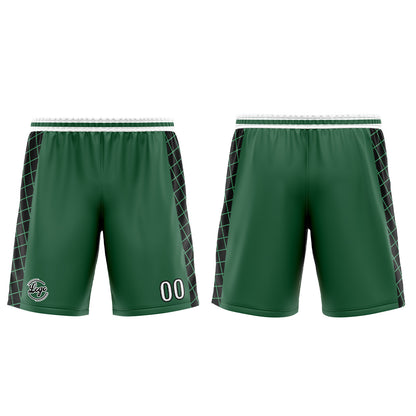 Benutzerdefinierter Grün Schwarz Basketball Jersey Uniform Anzug gedruckt Ihr Logo Name Nummer