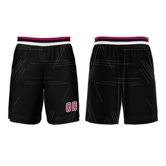 Benutzerdefinierter Rose Rot Basketball Jersey Uniform Anzug gedruckt Ihr Logo Name Nummer