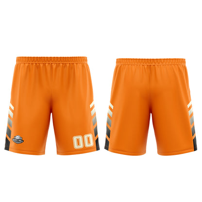 Benutzerdefinierter Orange Creme Basketball Jersey Uniform Anzug gedruckt Ihr Logo Name Nummer