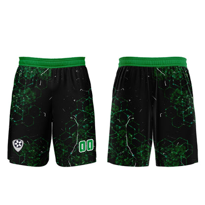 Benutzerdefinierte Grün Trikots für Männer Frauen Personalisierte Fußball Uniformen für Erwachsene und Kind