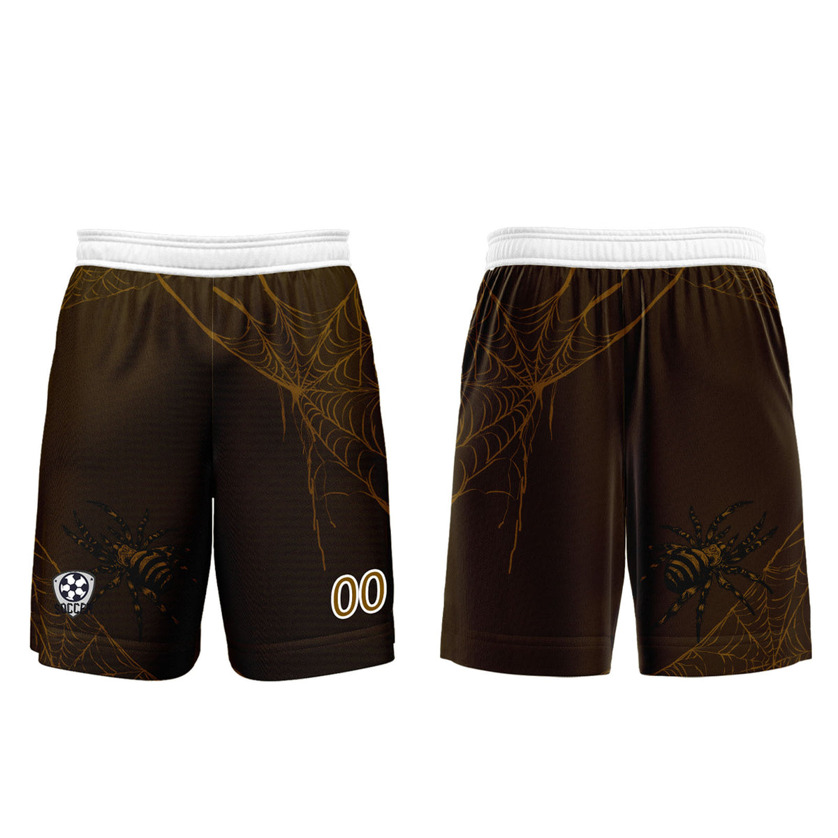 Benutzerdefinierte Dunkel Braun Trikots für Männer Frauen Personalisierte Fußball Uniformen für Erwachsene und Kind