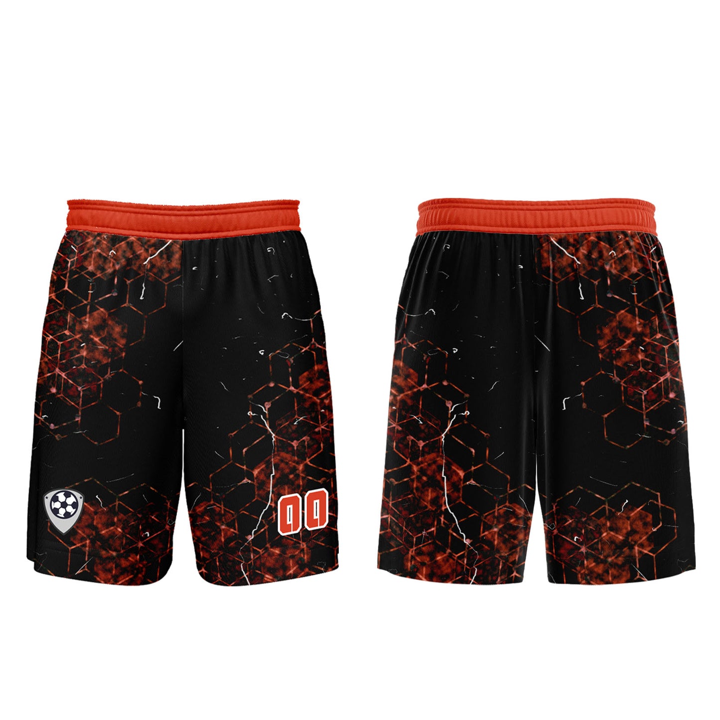 Benutzerdefinierte Orange Trikots für Männer Frauen Personalisierte Fußball Uniformen für Erwachsene und Kind