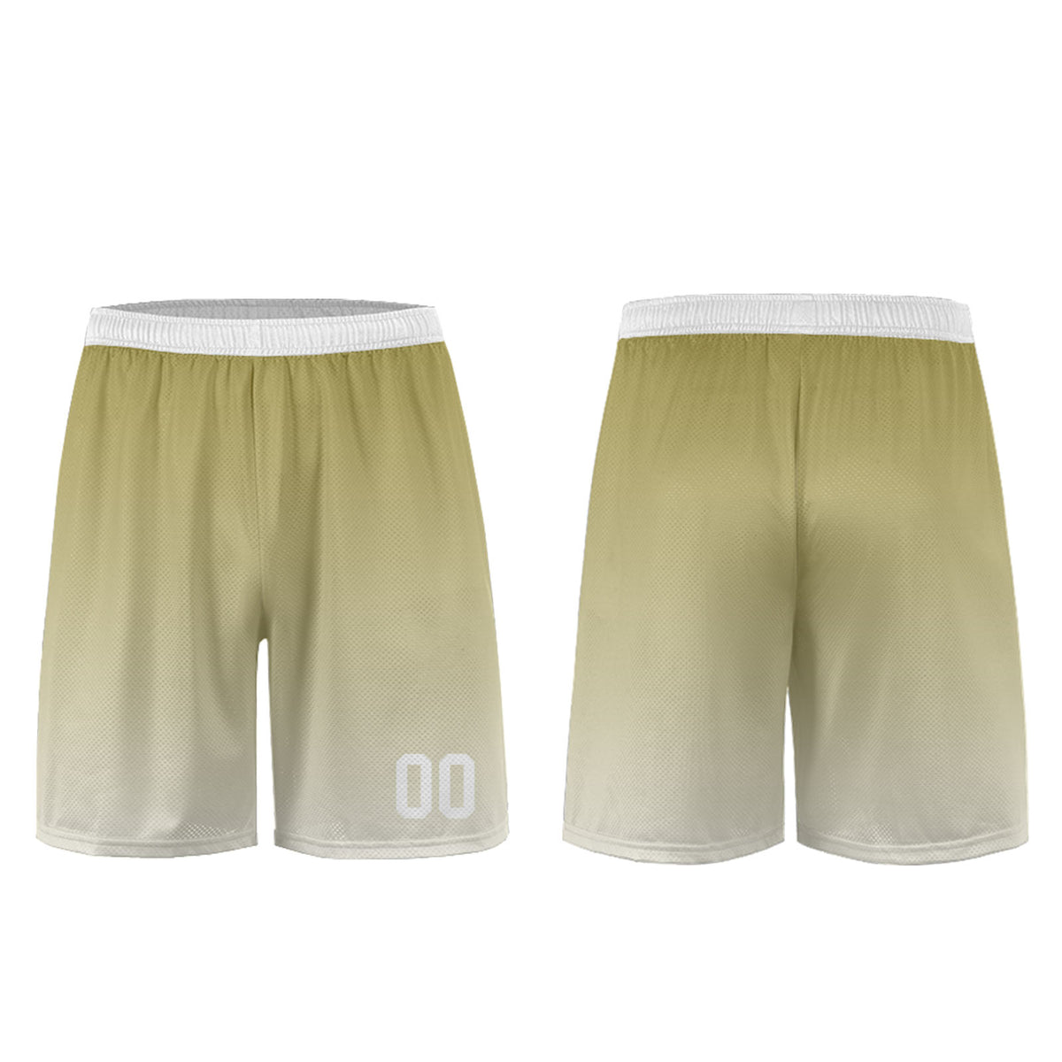 Benutzerdefinierte Khaki Weiß Trikots für Männer Frauen Personalisierte Fußball Uniformen für Erwachsene und Kind