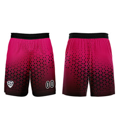Benutzerdefinierte Rosa Schwarz Trikots für Männer Frauen Personalisierte Fußball Uniformen für Erwachsene und Kind