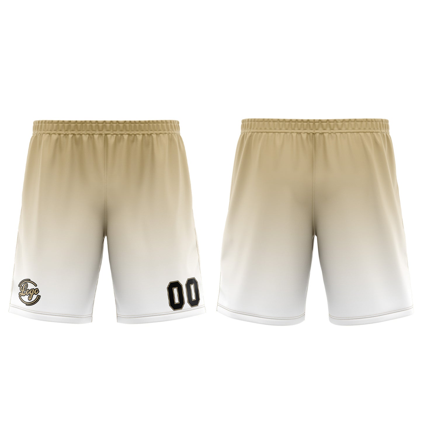 Benutzerdefinierter Weiß Braun Basketball Jersey Uniform Anzug gedruckt Ihr Logo Name Nummer