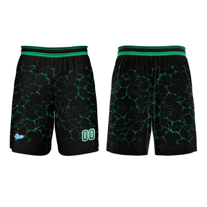 Benutzerdefinierter Grün Basketball Jersey Uniform Anzug gedruckt Ihr Logo Name Nummer