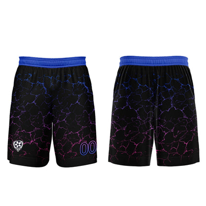 Benutzerdefinierte Schwarz Rose Lila Trikots für Männer Frauen Personalisierte Fußball Uniformen für Erwachsene und Kind