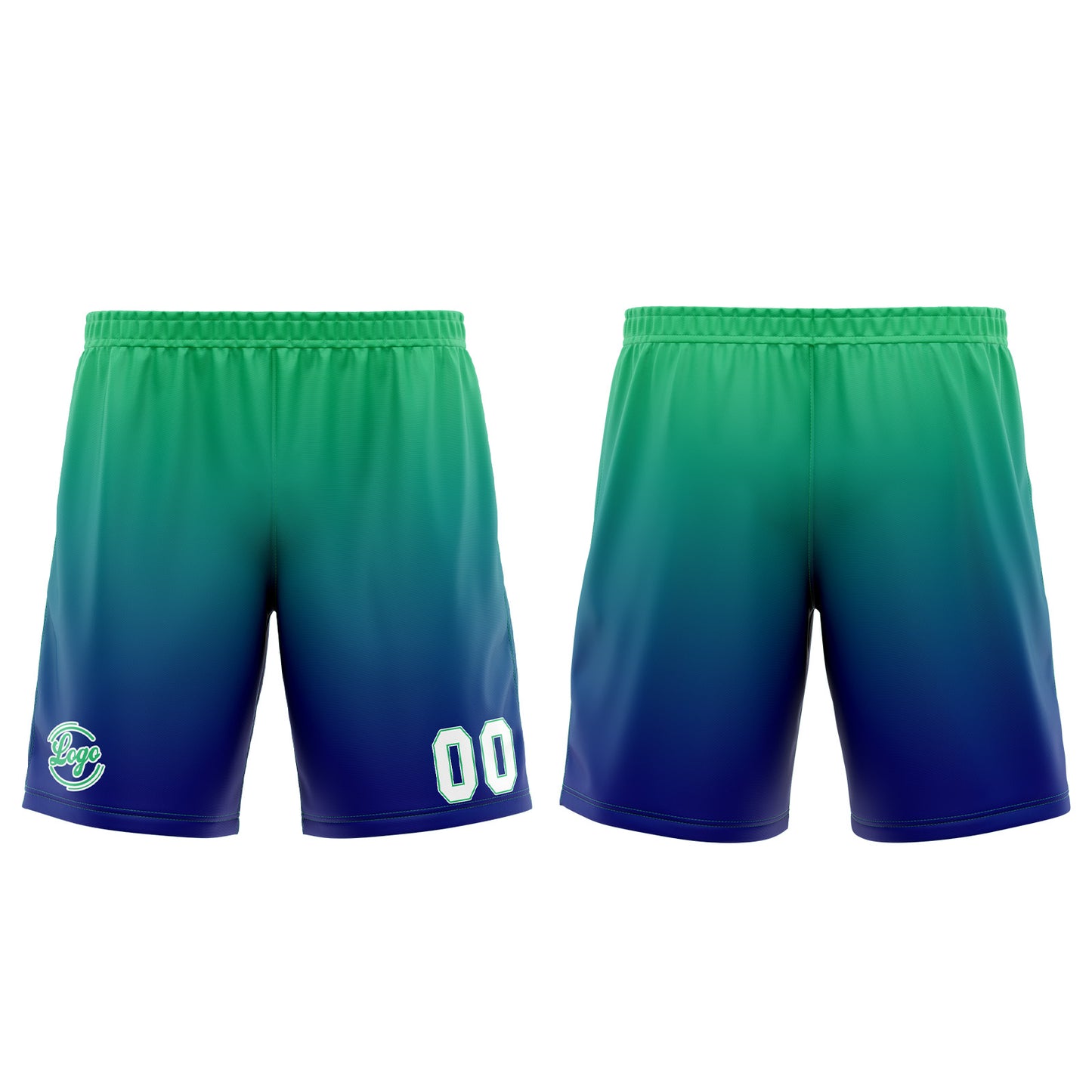 Benutzerdefinierter Marine Grün Basketball Jersey Uniform Anzug gedruckt Ihr Logo Name Nummer