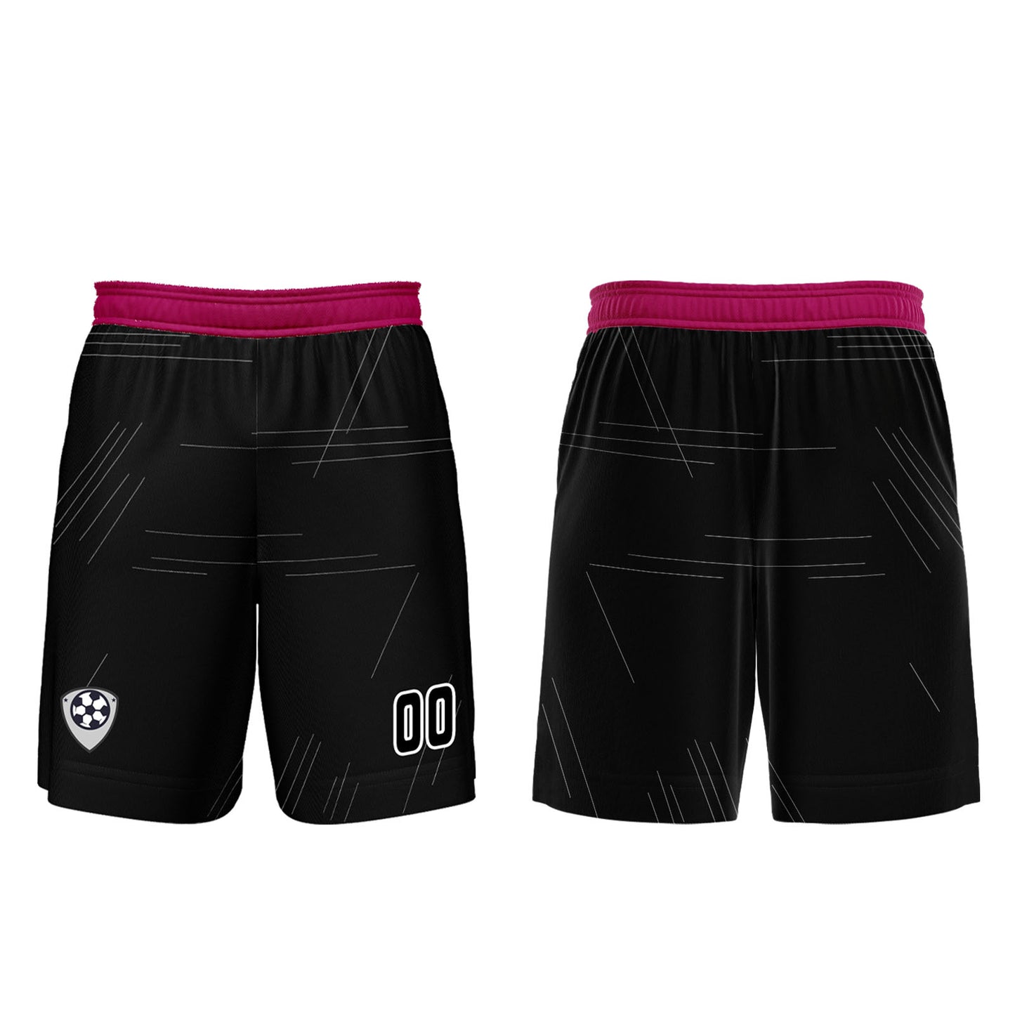 Benutzerdefinierte Schwarz Rose Rot Trikots für Männer Frauen Personalisierte Fußball Uniformen für Erwachsene und Kind