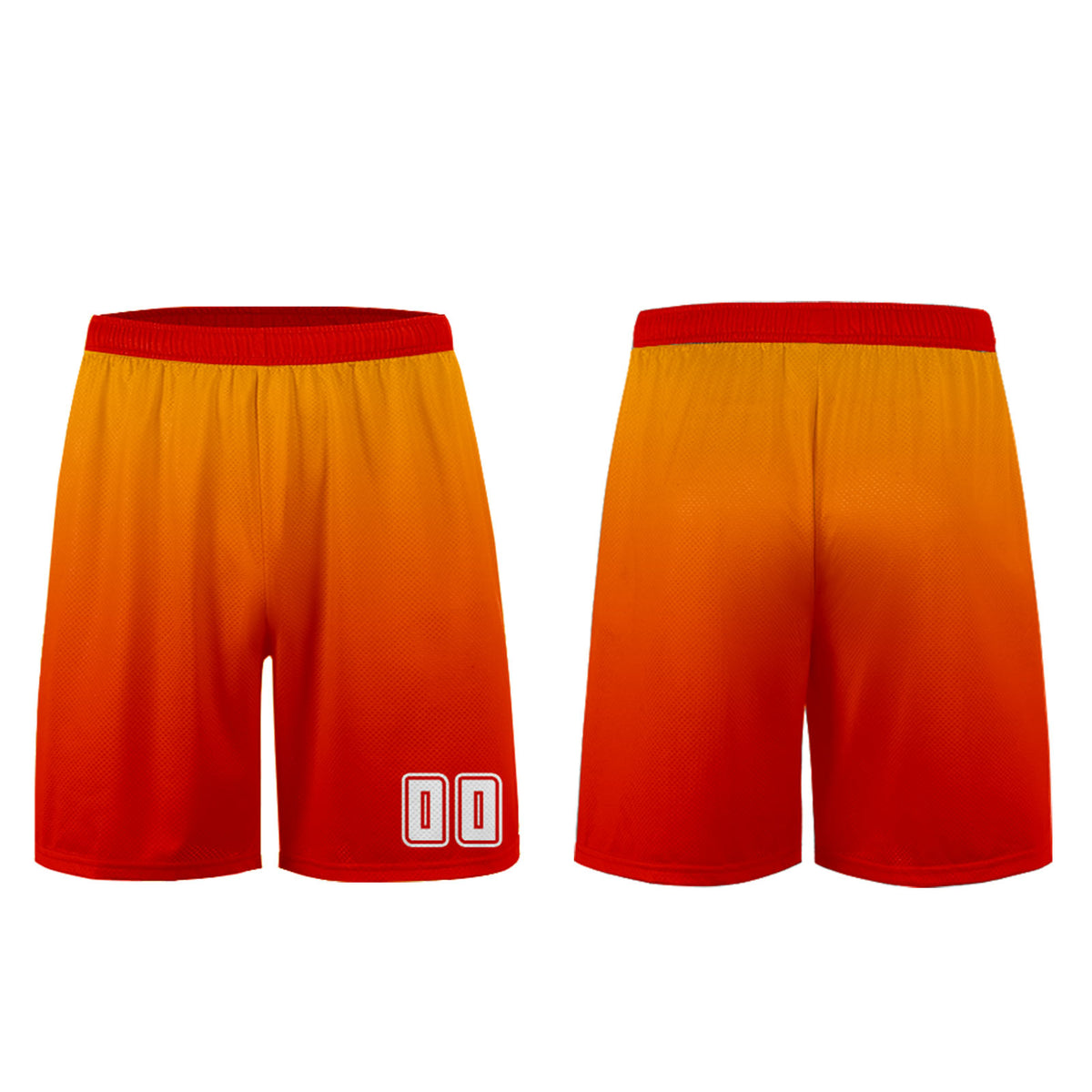 Benutzerdefinierte Orange Rot Trikots für Männer Frauen Personalisierte Fußball Uniformen für Erwachsene und Kind