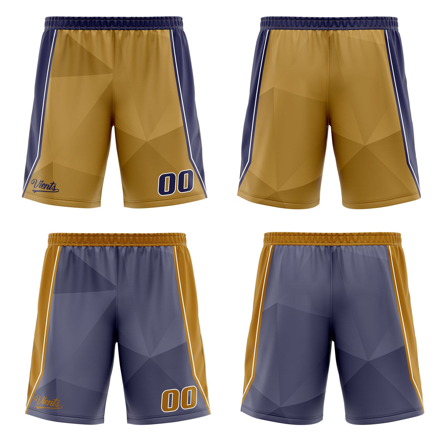 Benutzerdefinierte Braun Marine Reversible Basketball Jersey Personalisierte Drucken Name Nummer Logo