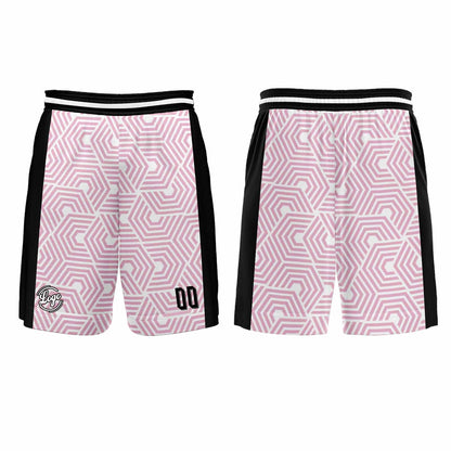 Kundenspezifisches Schwarz Rosa Basketball Fußball Schießen langes T-Shirt für Erwachsene und Kinder