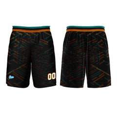 Benutzerdefinierter Schwarz  Lila Basketball Jersey Uniform Anzug gedruckt Ihr Logo Name Nummer