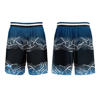 Benutzerdefinierter Dunkel Blau Basketball Jersey Uniform Anzug gedruckt Ihr Logo Name Nummer