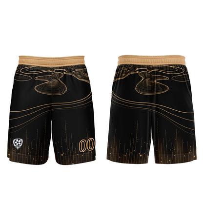 Benutzerdefinierte Schwarz Hellbraun Trikots für Männer Frauen Personalisierte Fußball Uniformen für Erwachsene und Kind