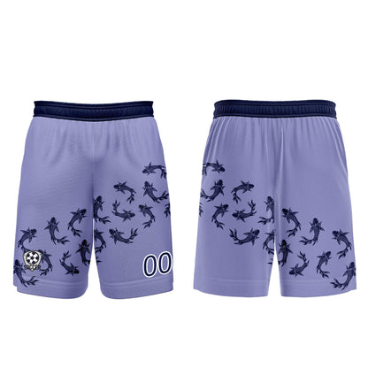 Benutzerdefinierte Hellviolett Trikots für Männer Frauen Personalisierte Fußball Uniformen für Erwachsene und Kind