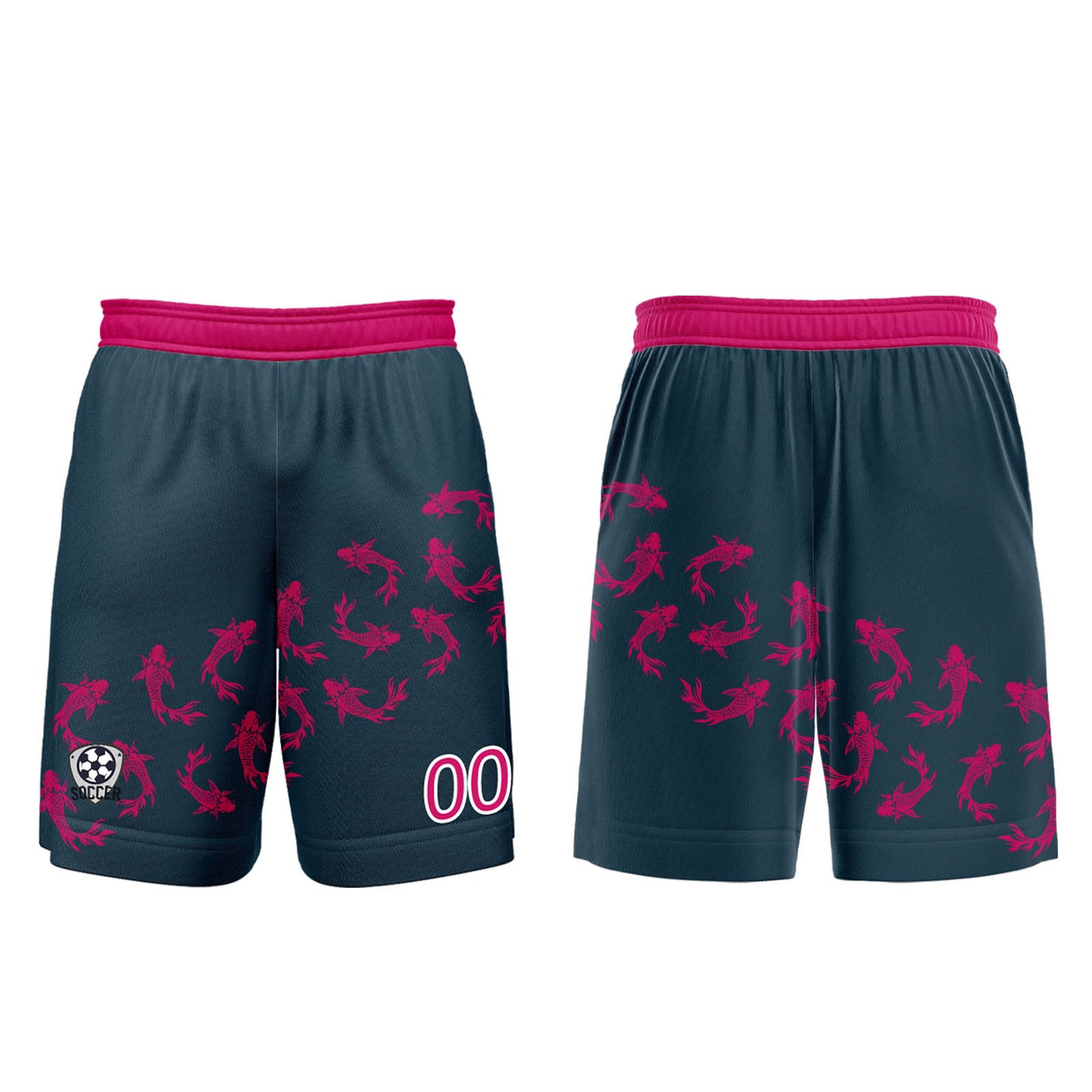 Benutzerdefinierte Universal Blau Trikots für Männer Frauen Personalisierte Fußball Uniformen für Erwachsene und Kind