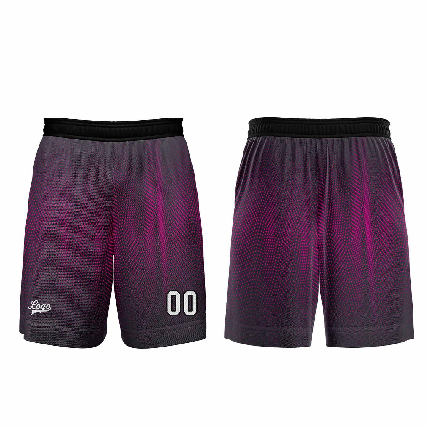 Benutzerdefinierter Grau Schwarz Basketball Jersey Uniform Anzug gedruckt Ihr Logo Name Nummer
