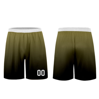 Benutzerdefinierte Khaki Schwarz Trikots für Männer Frauen Personalisierte Fußball Uniformen für Erwachsene und Kind