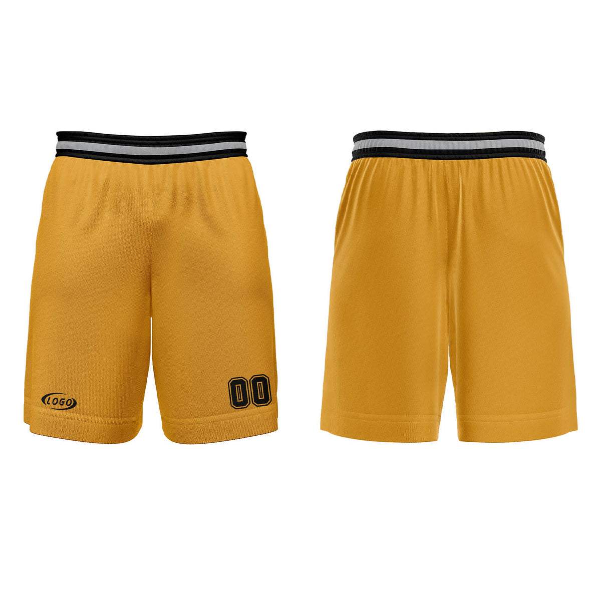 Benutzerdefinierter Orange Grau Schwarz Basketball Jersey Uniform Anzug gedruckt Ihr Logo Name Nummer