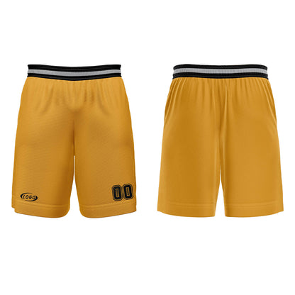 Benutzerdefinierter Orange Grau Schwarz Basketball Jersey Uniform Anzug gedruckt Ihr Logo Name Nummer