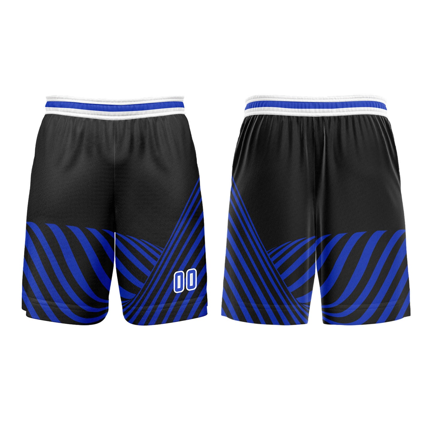 Benutzerdefinierter Blau Basketball Jersey Uniform Anzug gedruckt Ihr Logo Name Nummer