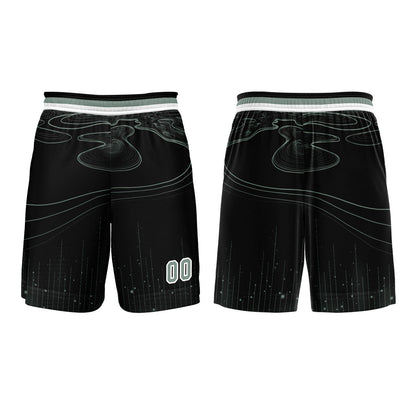 Benutzerdefinierter Aqua Basketball Jersey Uniform Anzug gedruckt Ihr Logo Name Nummer