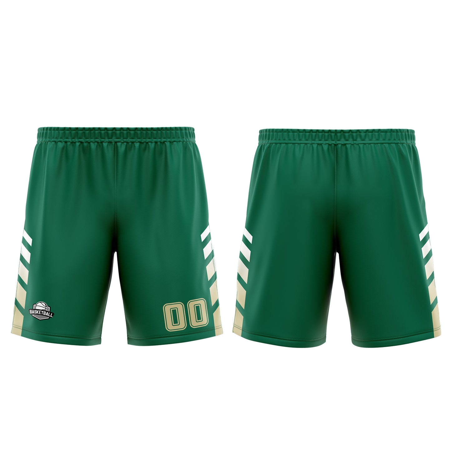 Benutzerdefinierter Grün Gelb Basketball Jersey Uniform Anzug gedruckt Ihr Logo Name Nummer