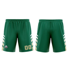 Benutzerdefinierter Grün Gelb Basketball Jersey Uniform Anzug gedruckt Ihr Logo Name Nummer