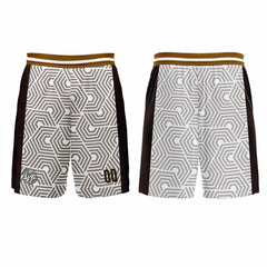 Kundenspezifisches Braun Basketball Fußball Schießen langes T-Shirt für Erwachsene und Kinder