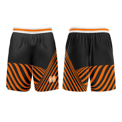 Benutzerdefinierter Orange Basketball Jersey Uniform Anzug gedruckt Ihr Logo Name Nummer