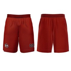 Kundenspezifisches Rot Basketball Fußball Schießen langes T-Shirt für Erwachsene und Kinder