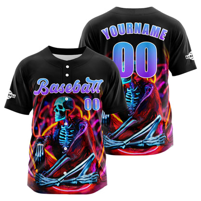 Benutzerdefiniert Schwarz Lila Baseball Uniformen Drucken für Jungs Mädchen und Kinder Machen Ihr Team Mehr Vielfältig