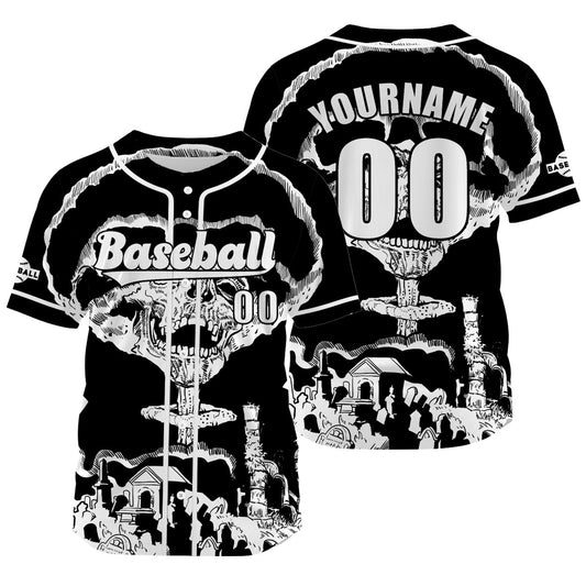 Benutzerdefiniert Schwarz Baseball Uniformen Drucken für Jungs Mädchen und Kinder Machen Ihr Team Mehr Vielfältig