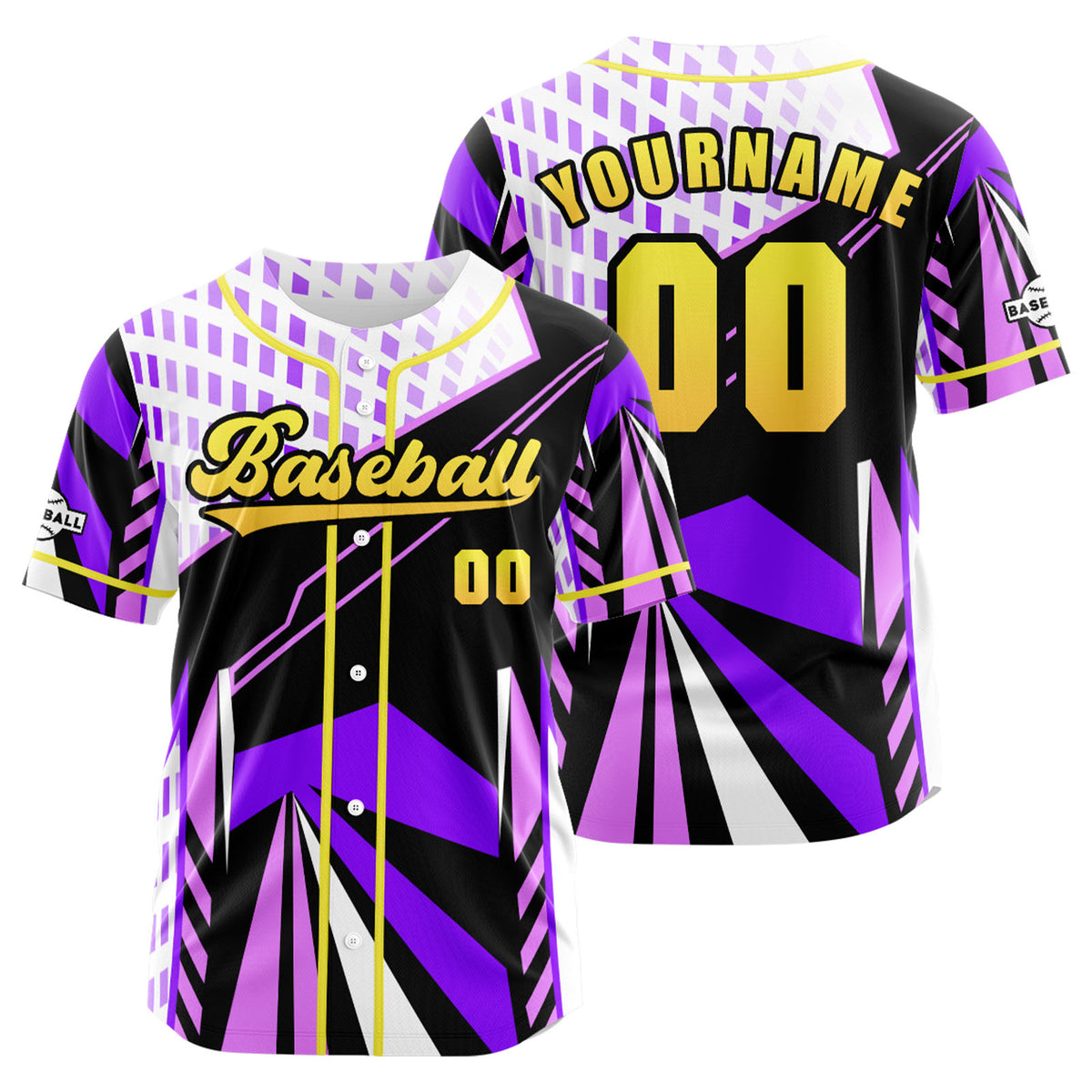 Benutzerdefiniert Lila Baseball Uniformen Drucken für Jungs Mädchen und Kinder Machen Ihr Team Mehr Vielfältig