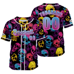 Benutzerdefiniert Blaurosa Baseball Uniformen Drucken für Jungs Mädchen und Kinder Machen Ihr Team Mehr Vielfältig