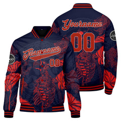 Benutzerdefinierte Rot Varsity-Jacke. Letterman-Jacke für Männer, Frauen und Jugendliche