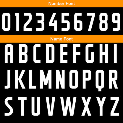 Benutzerdefinierte Schwarz Orange Reversible Basketball Jersey Personalisierte Print Name Nummer Logo